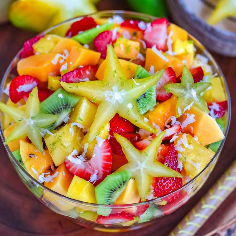 Tropical Fruit Slaw