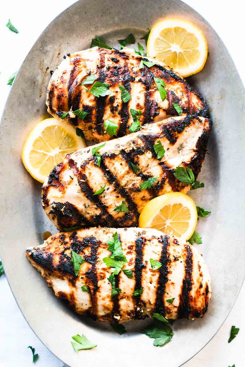 Greek Yogurt Marinated Chicken Breasts