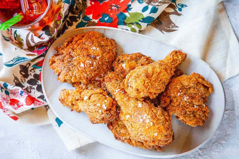 Sweet Tea-Brined Fried Chicken