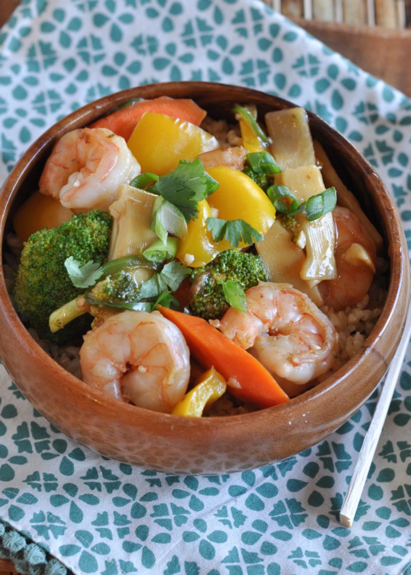 Shrimp with Garlic Sauce (steamed)