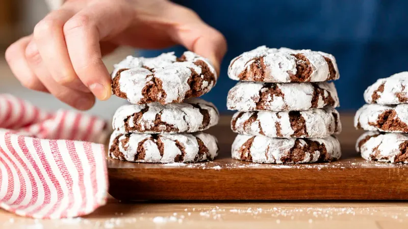 Crinkle Cookies