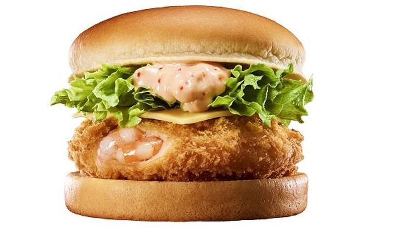 Lotteria Shrimp Burger – South Korea
