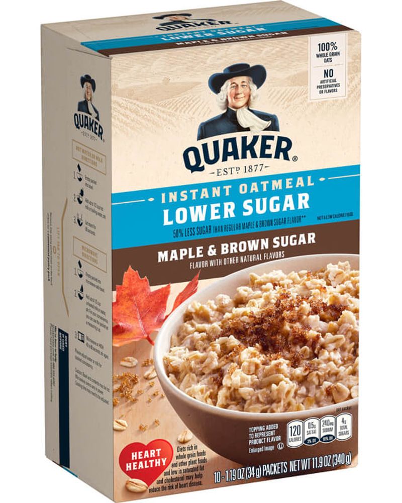 Pre-Sweetened Instant Oatmeal