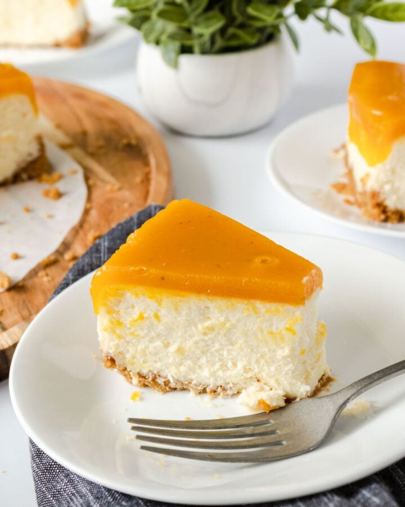 Passionfruit Cheesecake (Lilikoi Style)