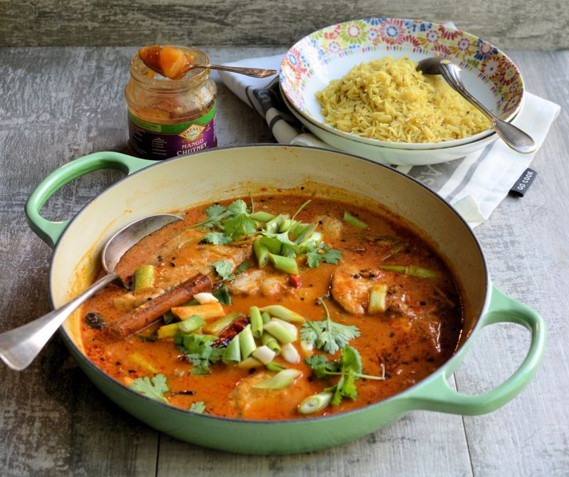 Coconut Milk Braised Pork Chops