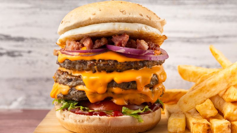 Steak ‘n Shake Triple Steakburger