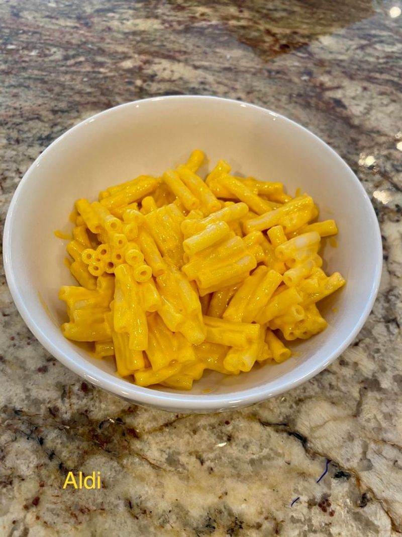 Boxed macaroni and cheese