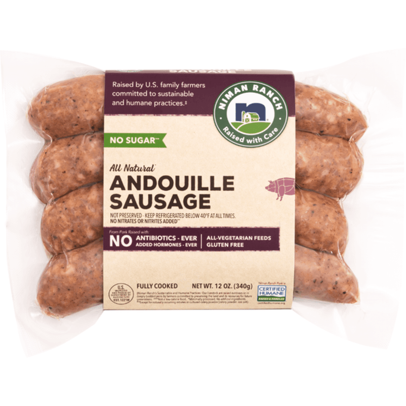 Niman Ranch Uncured Andouille Sausage