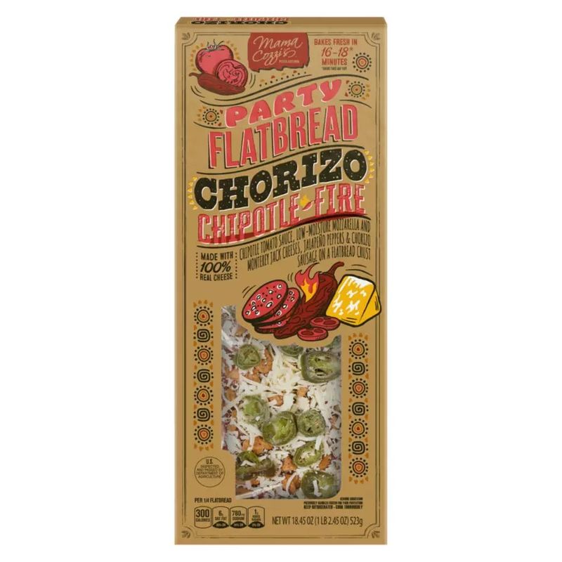 Mama Cozzi’s Chorizo Chipotle Fire Party Flatbread