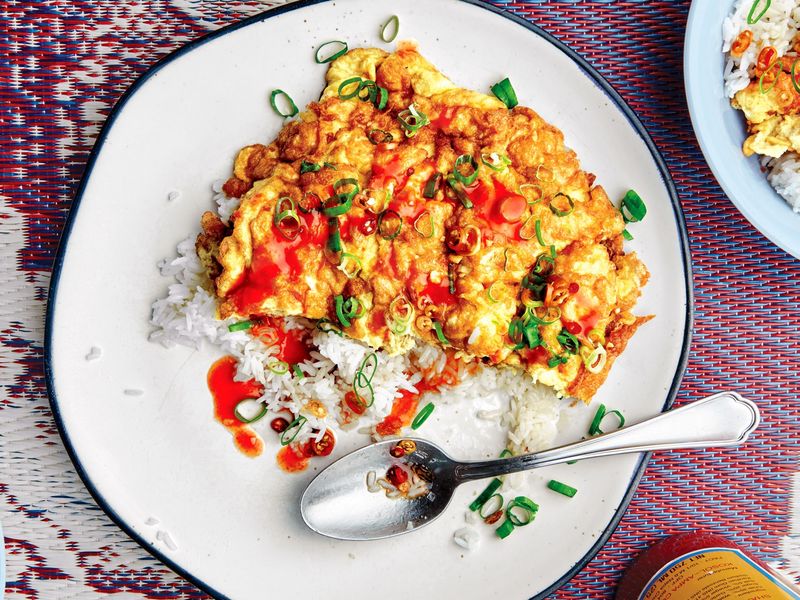 Thai Omelet (ไข่เจียว)