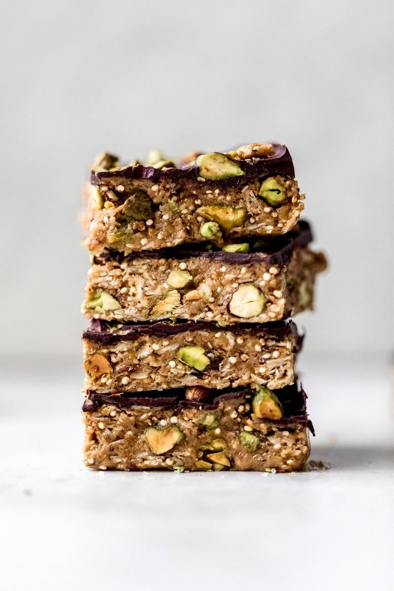 Pistachio Coconut Crunch Bars