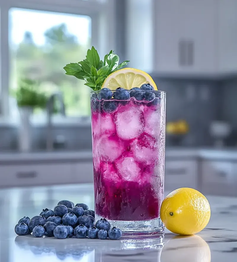 Blueberry Lemon Spritz