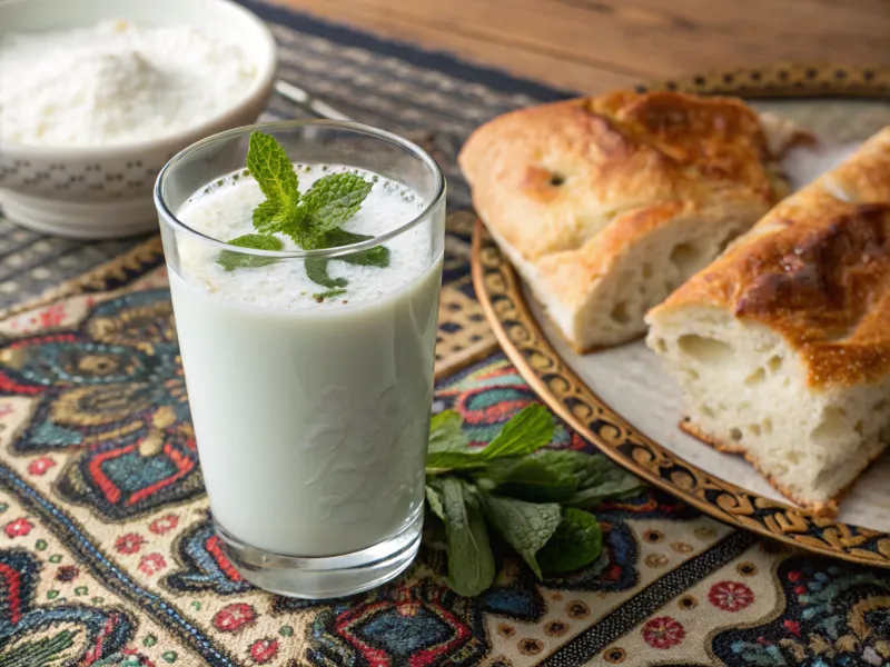 Turkish Ayran Yogurt Refresher