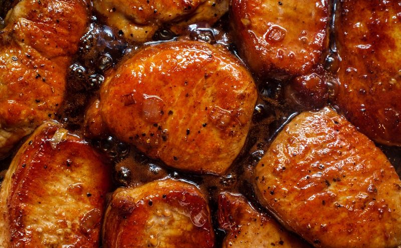 Maple Dijon Pork Chops