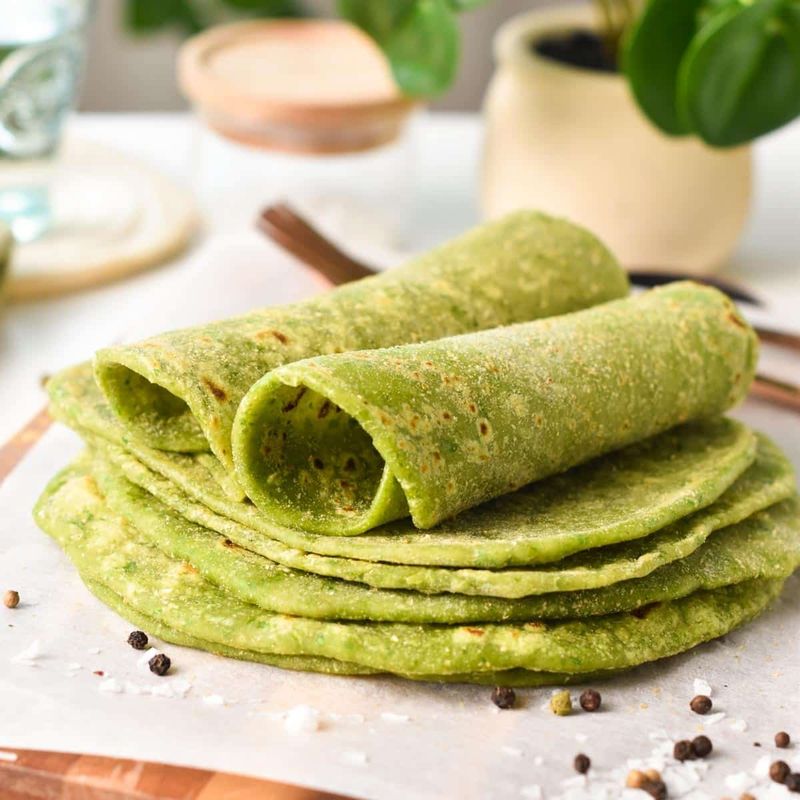 Store-Bought “Spinach” or “Tomato” Tortillas