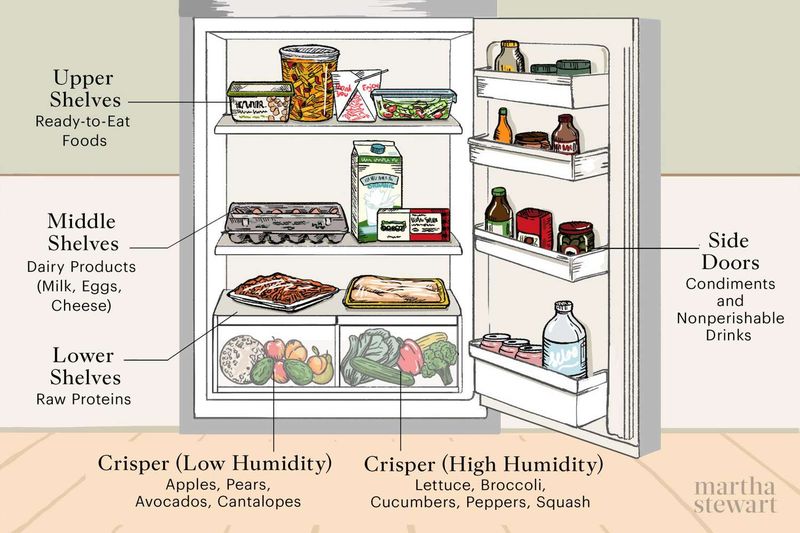 Store dairy in the coldest part of the fridge (not the door)