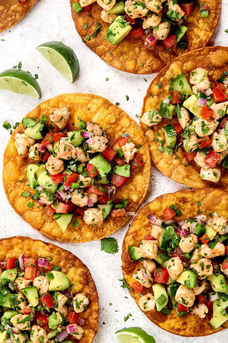 Ceviche Tostadas