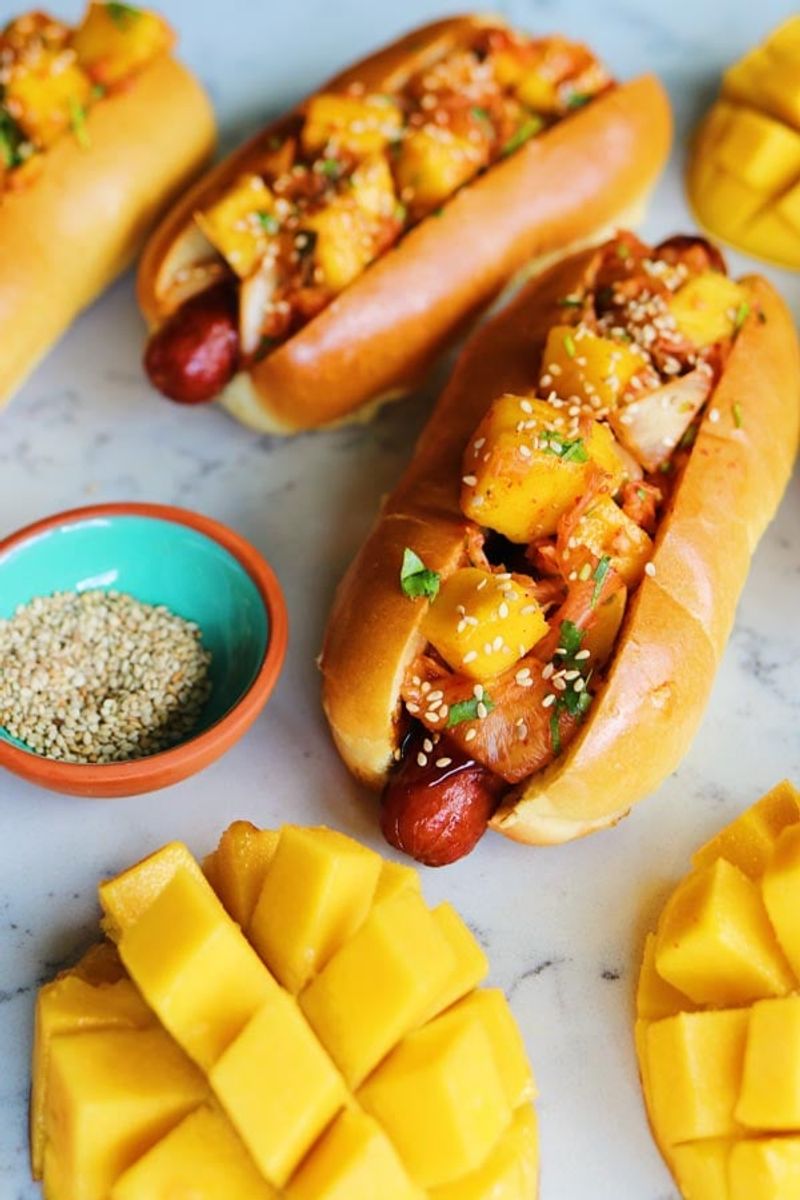 Top with Diced Mango or Pineapple