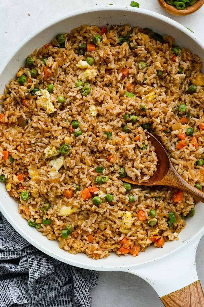 Egg Fried Rice (No Wok Required)