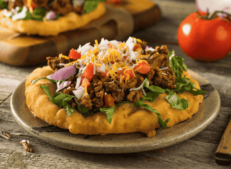 Frybread Tacos (Southwest U.S.)