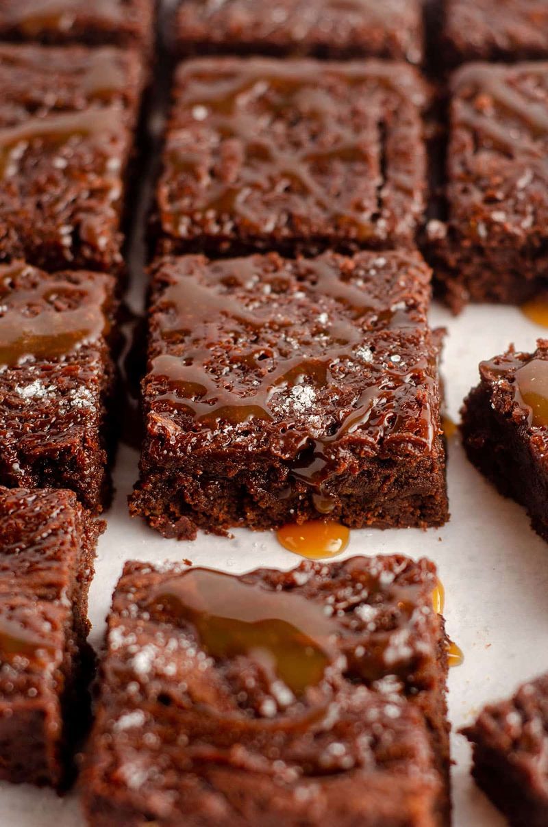 Ariel’s Sea Salt Caramel Brownies