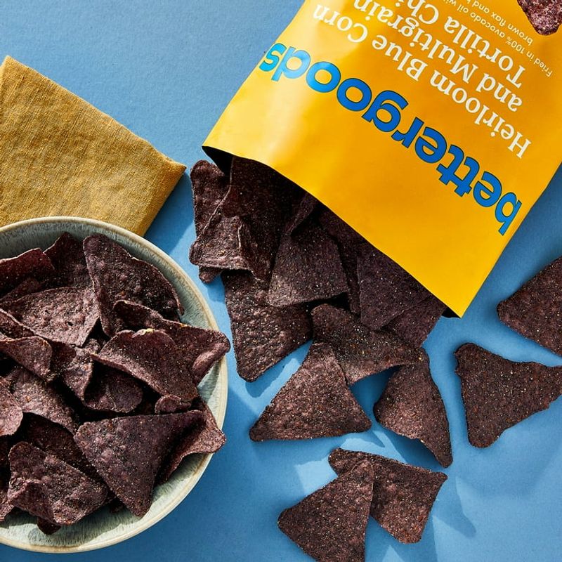 Blue Corn & Multigrain Tortilla Chips