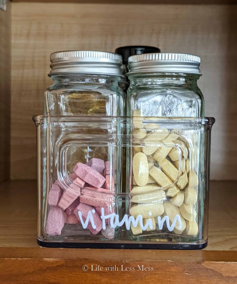 Tablets or Capsules (Most Multivitamins)