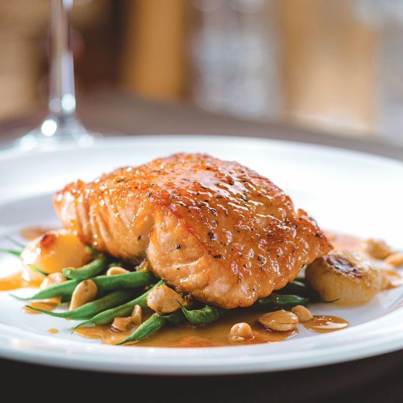 Seared Citrus-Glazed Salmon