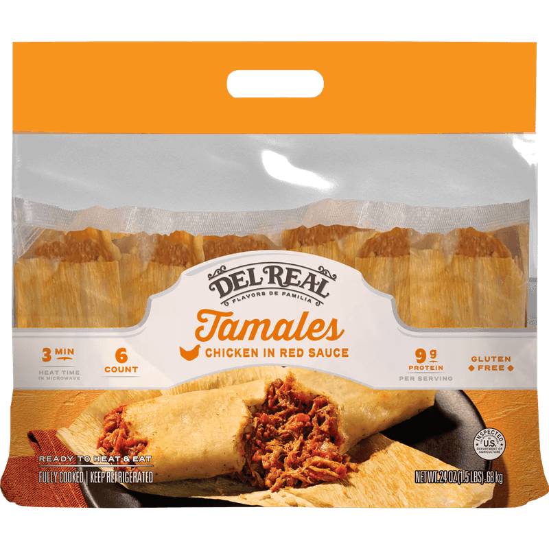 Frozen Tamales (Del Real or Trader Joe’s)