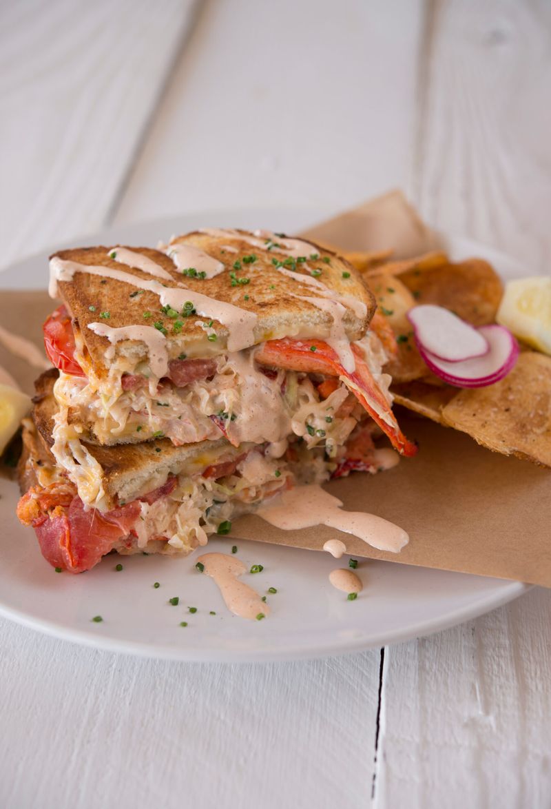 Maine – Lobster Bacon Grilled Cheese at Bite Into Maine (Cape Elizabeth)