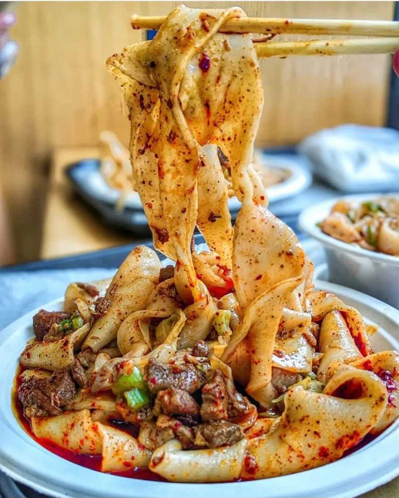 Xi’an Famous Foods’ Spicy Lamb Noodles
