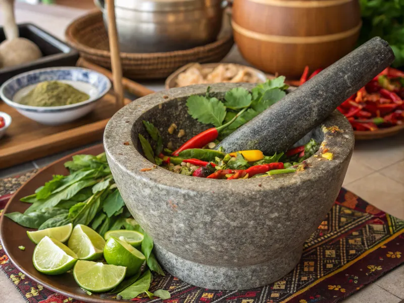 Thai Mortar and Pestle