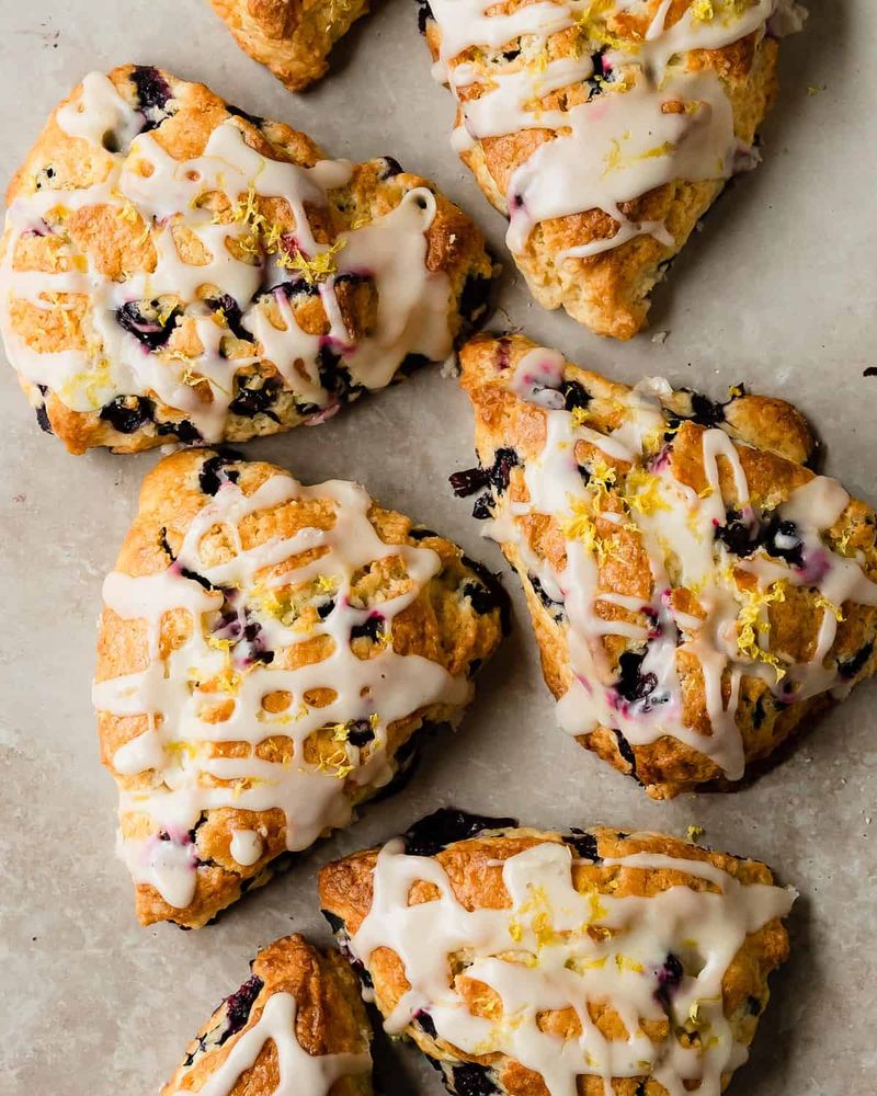 Blueberry Lemon Scones