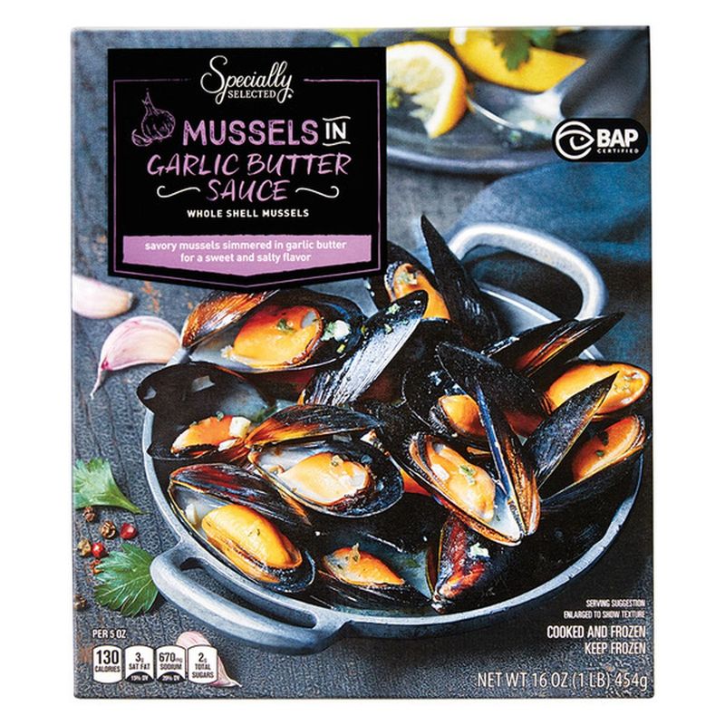 Specially Selected Mussels in Garlic Butter