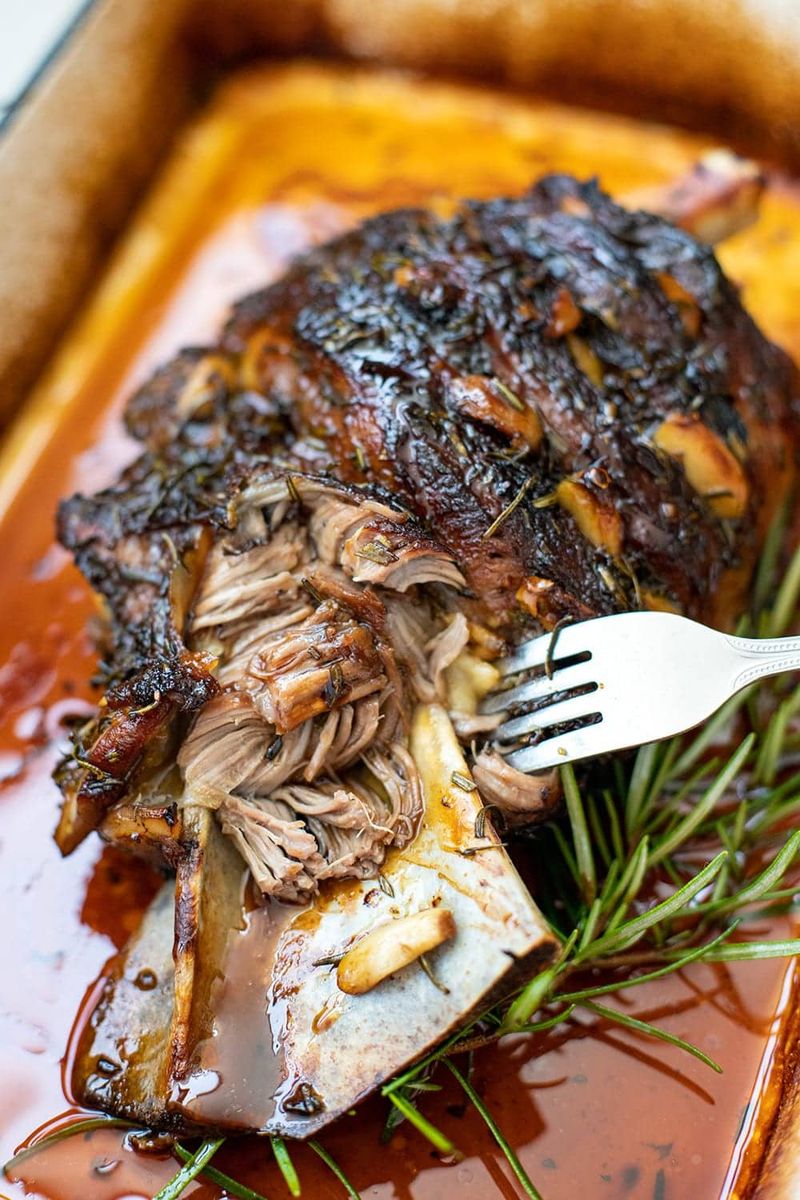 Rosemary-Lamb Shoulder Roast