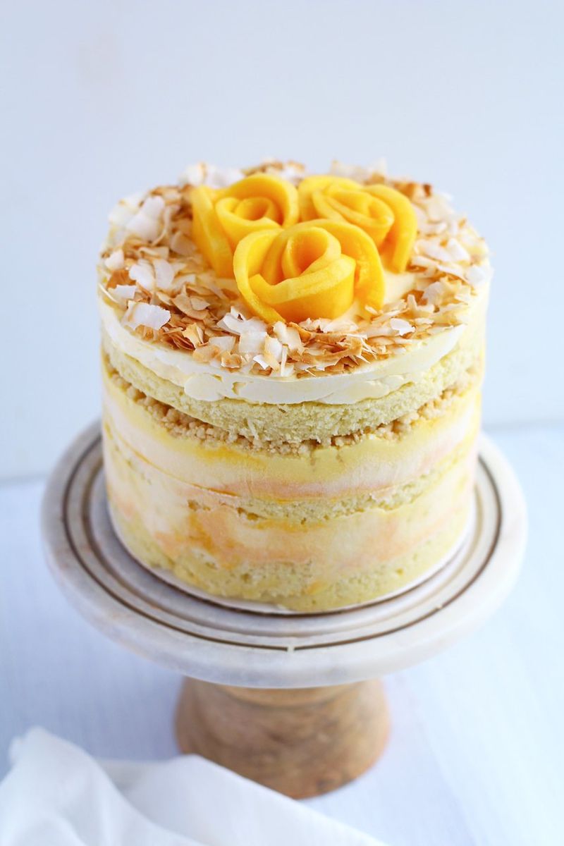Mango Coconut Cake