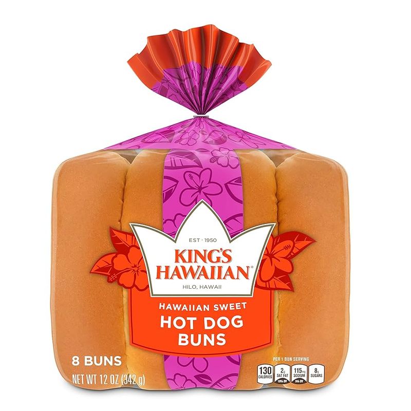 King’s Hawaiian Hot Dog Buns