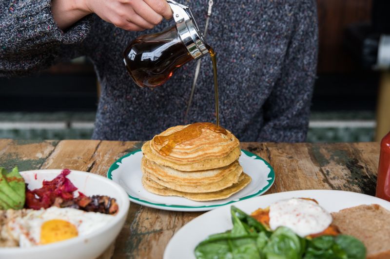 Michigan – Bacon Pancakes at The Hudson Café (Detroit)