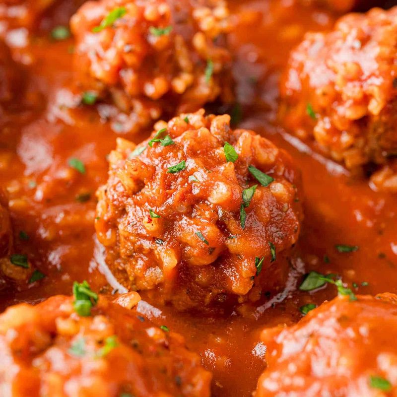 Porcupine Meatballs