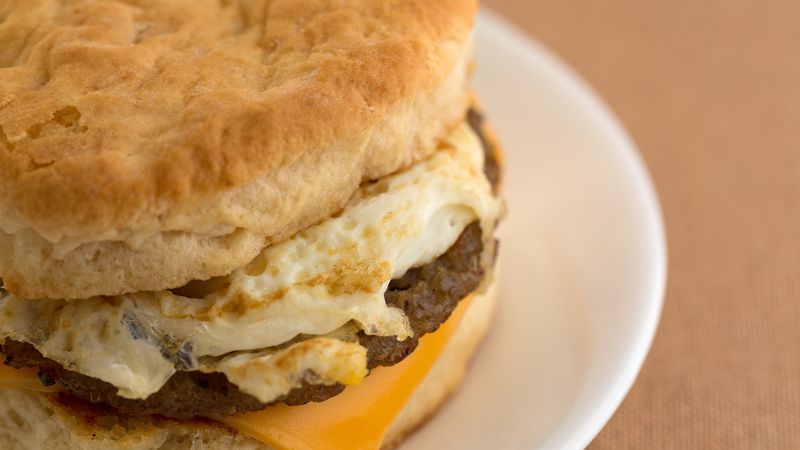 Biscuit Breakfast Sandwiches