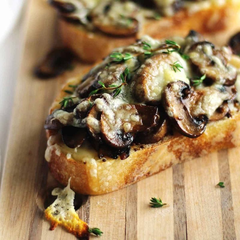 Sautéed Mushrooms + Garlic + Thyme