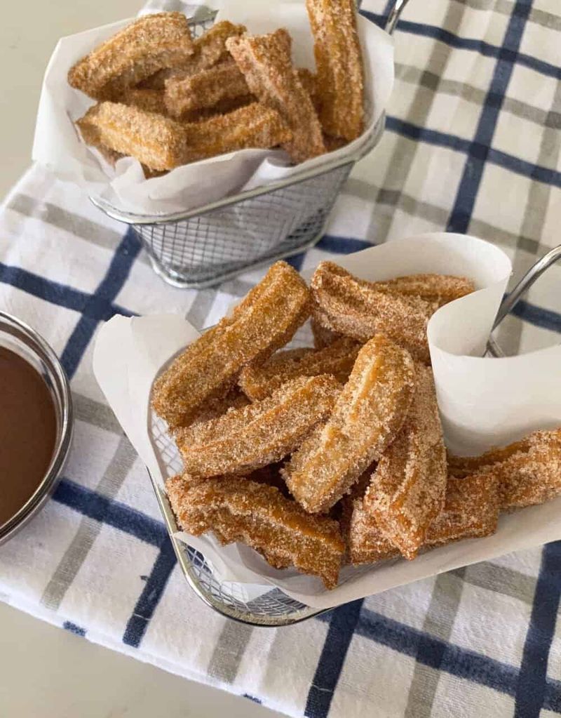 Churros with Cinnamon Sugar