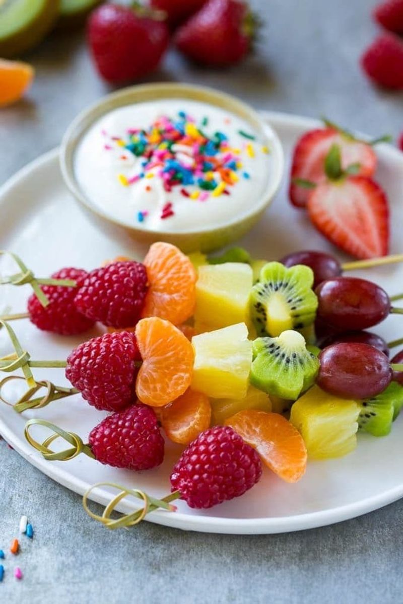 Fruit Kabobs with Marshmallows