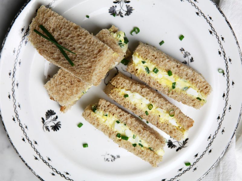 Egg Salad Finger Sandwiches