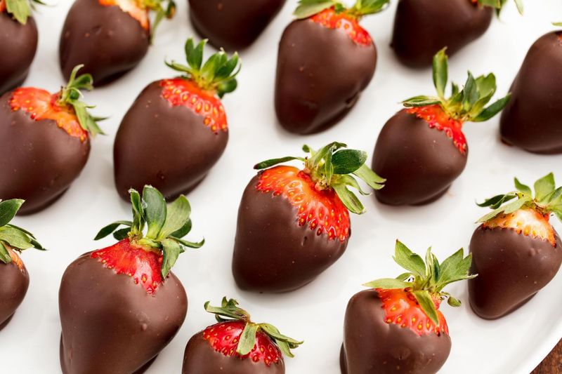 Chocolate-Dipped Strawberries