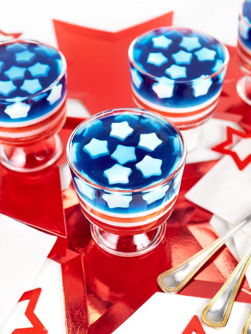 Star-Spangled Jello Shots