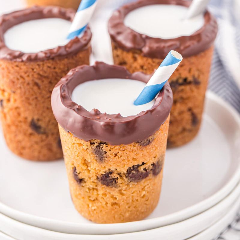 Chocolate Chip Cookie Shooters