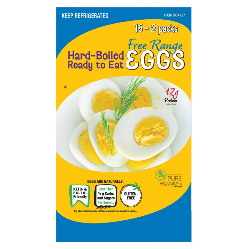 Packaged Hard-Boiled Eggs