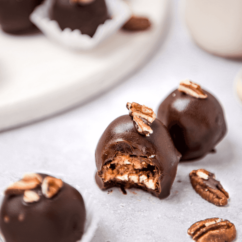 Chocolate Pecan Pie Truffles