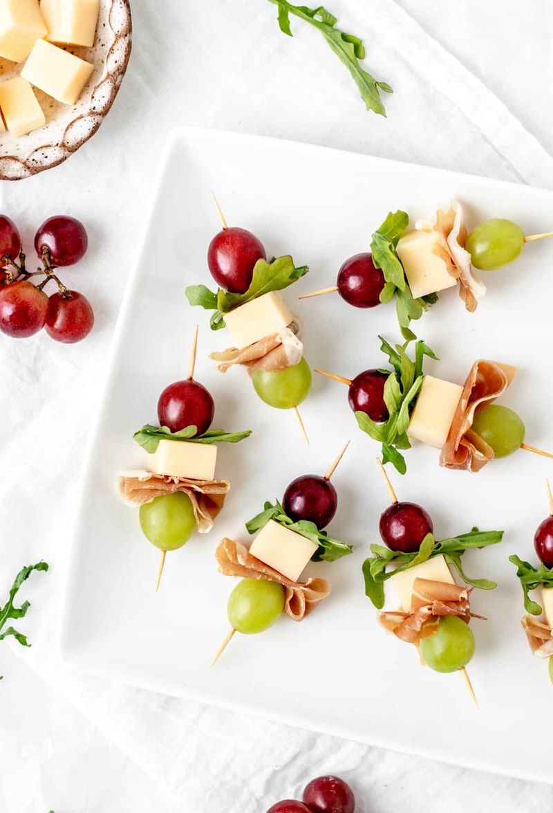 Grape and Cheese Picks